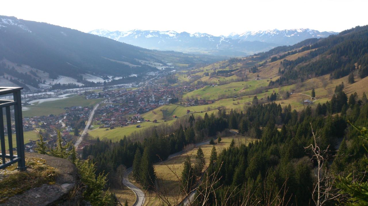 "weihnachtliches" Allgäu am Oberjoch